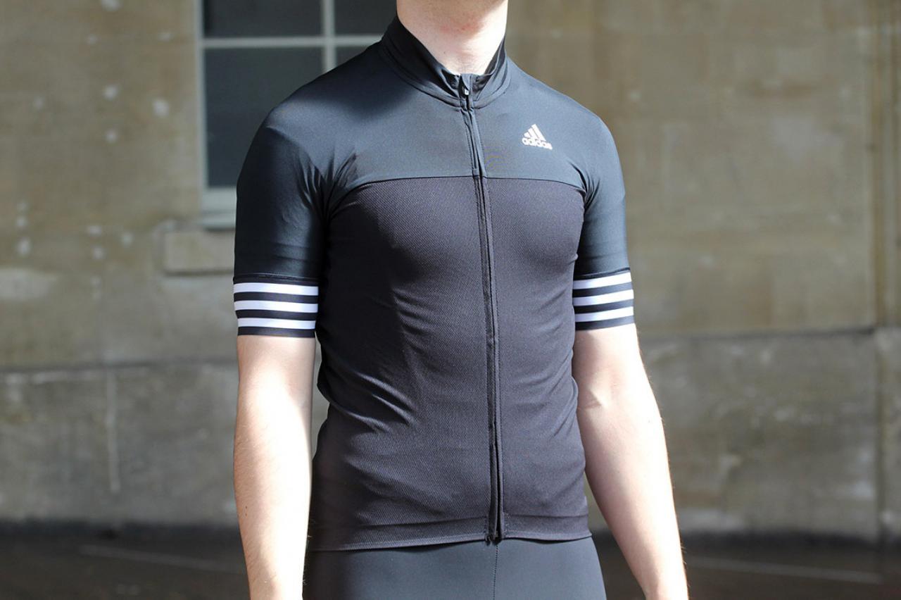 Adidas cycling best sale jersey mens